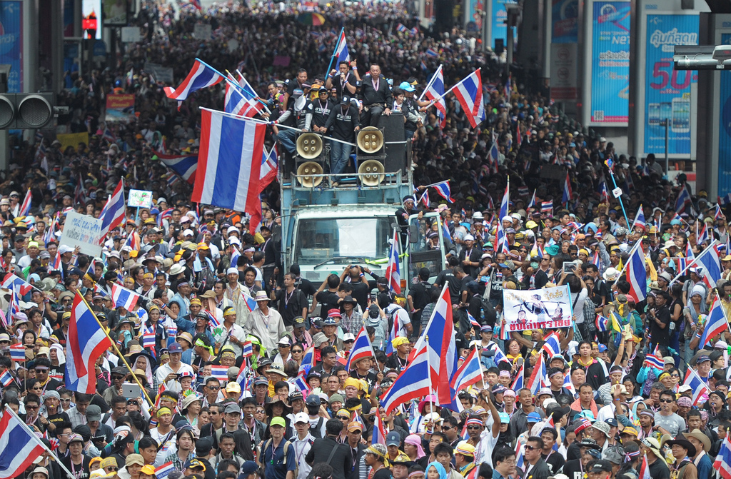 Protesten in Thailand leven terug op na einde noodtoestand